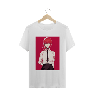 Nome do produto Camiseta Minimalista Makima Chainsaw Man - Tecido Quality