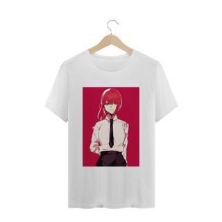 Camiseta Minimalista Makima Chainsaw Man - Tecido Prime