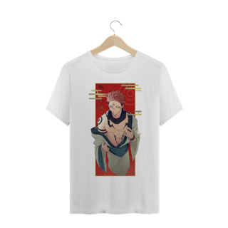 Nome do produto Camiseta Yuji Itadori Sukuna Jujutsu Kaisen - Tecido Quality