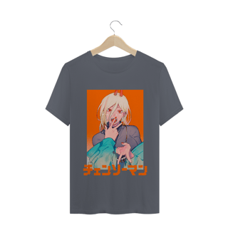 Nome do produto Camiseta Power Chainsaw Man - Tecido Quality