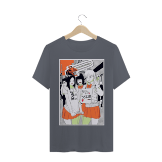 Nome do produto Camiseta Chainsaw Man Estilo Mangá Colegial - Tecido Quality