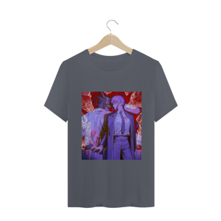 Nome do produto Camiseta Chainsaw Man Makima e Denji - Tecido Classic