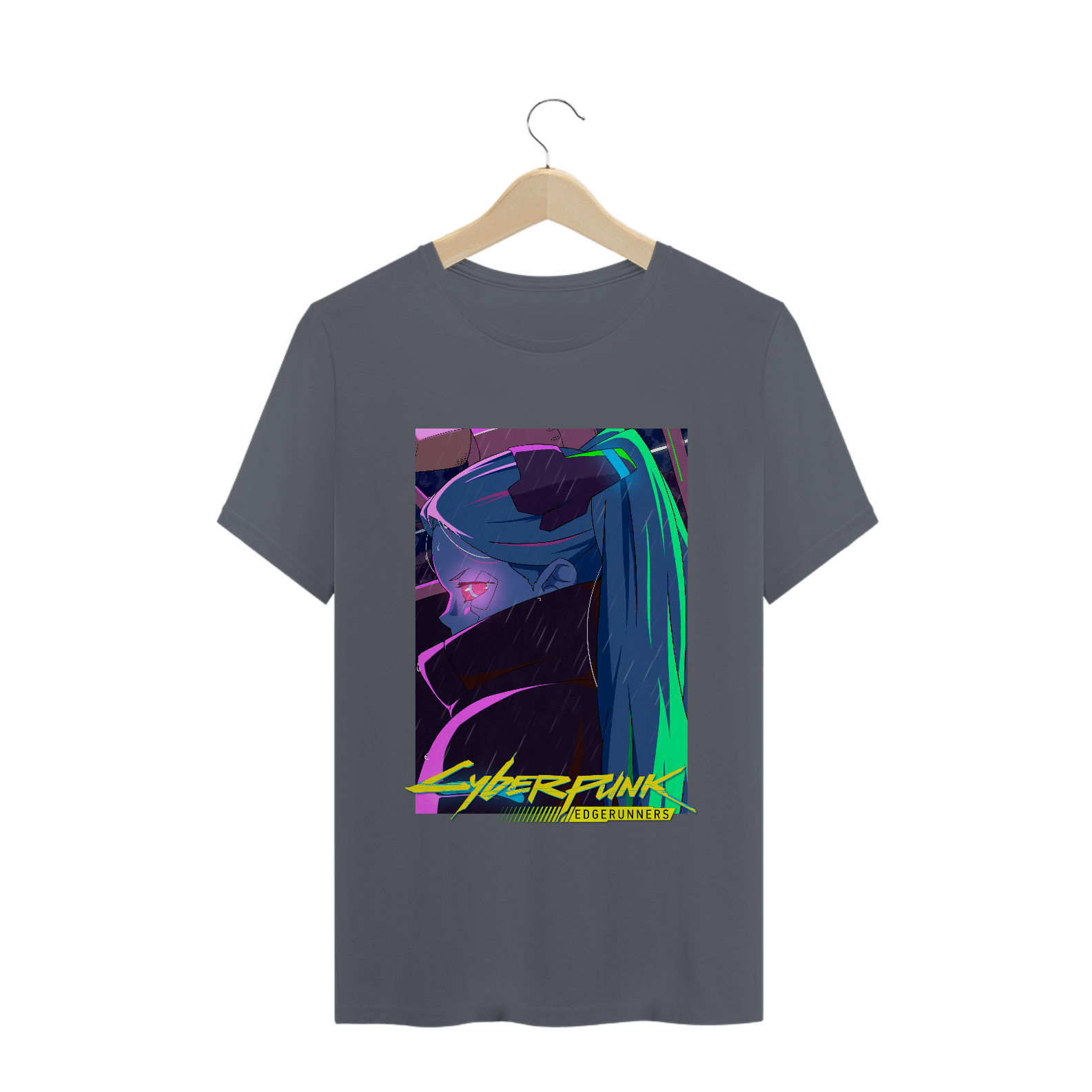 Camiseta Rebecca Cyberpunk - Tecido Quality