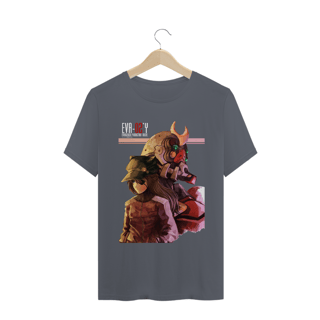 Camiseta Evangelion Asuka - Tecido Quality