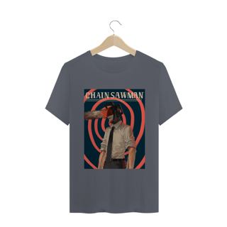 Nome do produto Camiseta Chainsaw Man Espiral - Tecido Quality