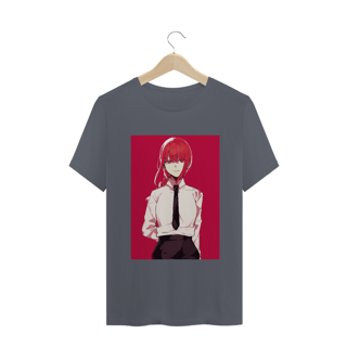 Nome do produto Camiseta Minimalista Makima Chainsaw Man - Tecido Quality