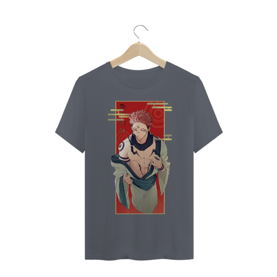 Camiseta Yuji Itadori Sukuna Jujutsu Kaisen - Tecido Quality