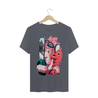 Nome do produto Camiseta Made in Abyss e Pochita - Tecido Quality