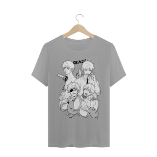 Camiseta Denji Chainsaw Man - Tecido Quality