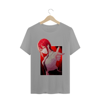 Nome do produto Camiseta Makima Chainsaw Man - Tecido Quality