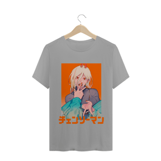 Nome do produto Camiseta Power Chainsaw Man - Tecido Quality
