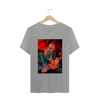 Nome do produto Camiseta Chainsaw Man Denji e Pochita - Tecido Quality