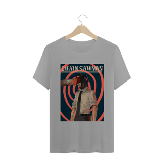 Nome do produto Camiseta Chainsaw Man Espiral - Tecido Quality