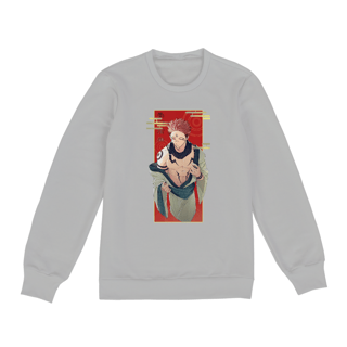 Nome do produto Moletom Fechado Unissex Yuji Itadori Sukuna Jujutsu Kaisen