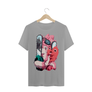 Nome do produto Camiseta Made in Abyss e Pochita - Tecido Quality