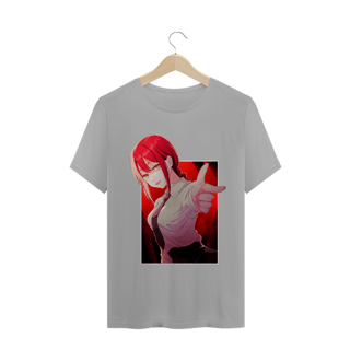 Nome do produto Camiseta Makima Chainsaw Man - Tecido Classic