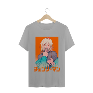 Nome do produto Camiseta Power Chainsaw Man - Tecido Classic