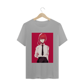 Nome do produto Camiseta Minimalista Makima Chainsaw Man - Tecido Classic