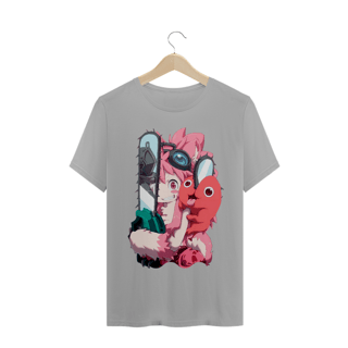 Nome do produto Camiseta Made in Abyss e Pochita - Tecido Classic