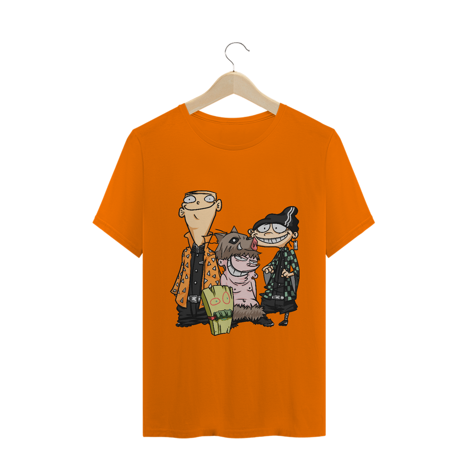 Camiseta Du Dudu e Edu Demon Slayer - Tecido Quality