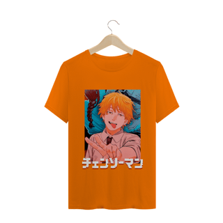 Camiseta Denji Chainsaw Man - Tecido Quality