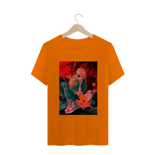 Nome do produto Camiseta Chainsaw Man Denji e Pochita - Tecido Quality