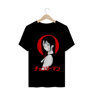 Camiseta Demônio da Guerra Chainsaw Man - Tecido Quality