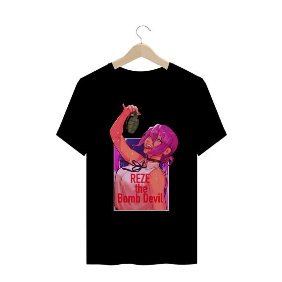 Camiseta Reze Chainsaw Man - Tecido Quality
