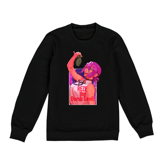 Moletom Fechado Unissex Reze Chainsaw Man