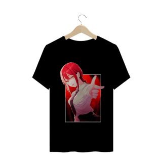 Camiseta Makima Chainsaw Man - Tecido Quality