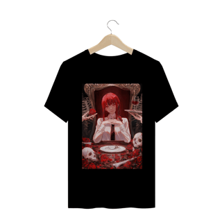 Camiseta Makima Chainsaw Man - Tecido Classic