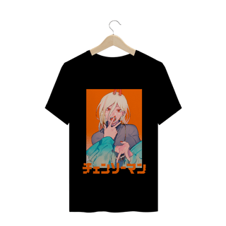 Nome do produto Camiseta Power Chainsaw Man - Tecido Classic
