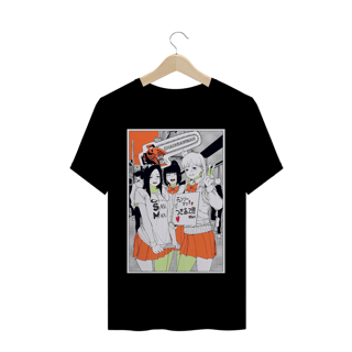 Nome do produto Camiseta Chainsaw Man Estilo Mangá Colegial - Tecido Prime