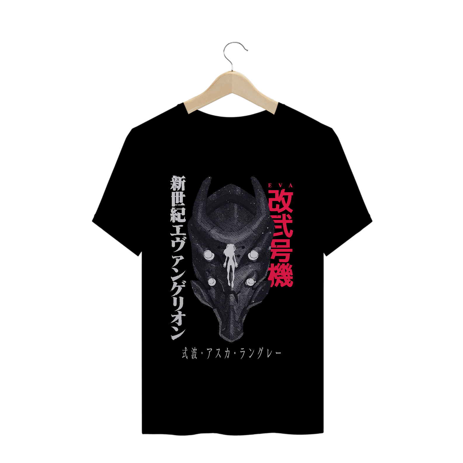 Camiseta Asuka Evangelion - Tecido Prime