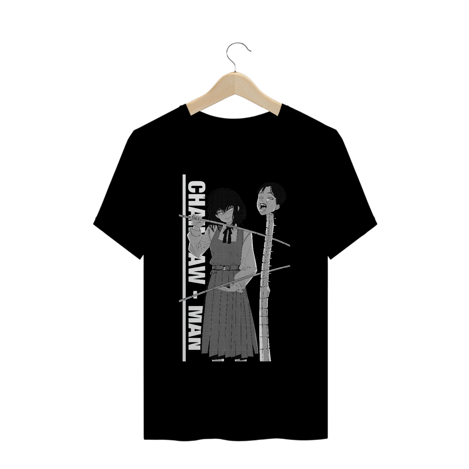 Camiseta Chainsaw Man War  - Tecido Prime