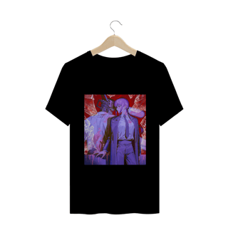 Nome do produto Camiseta Chainsaw Man Makima e Denji - Tecido Classic