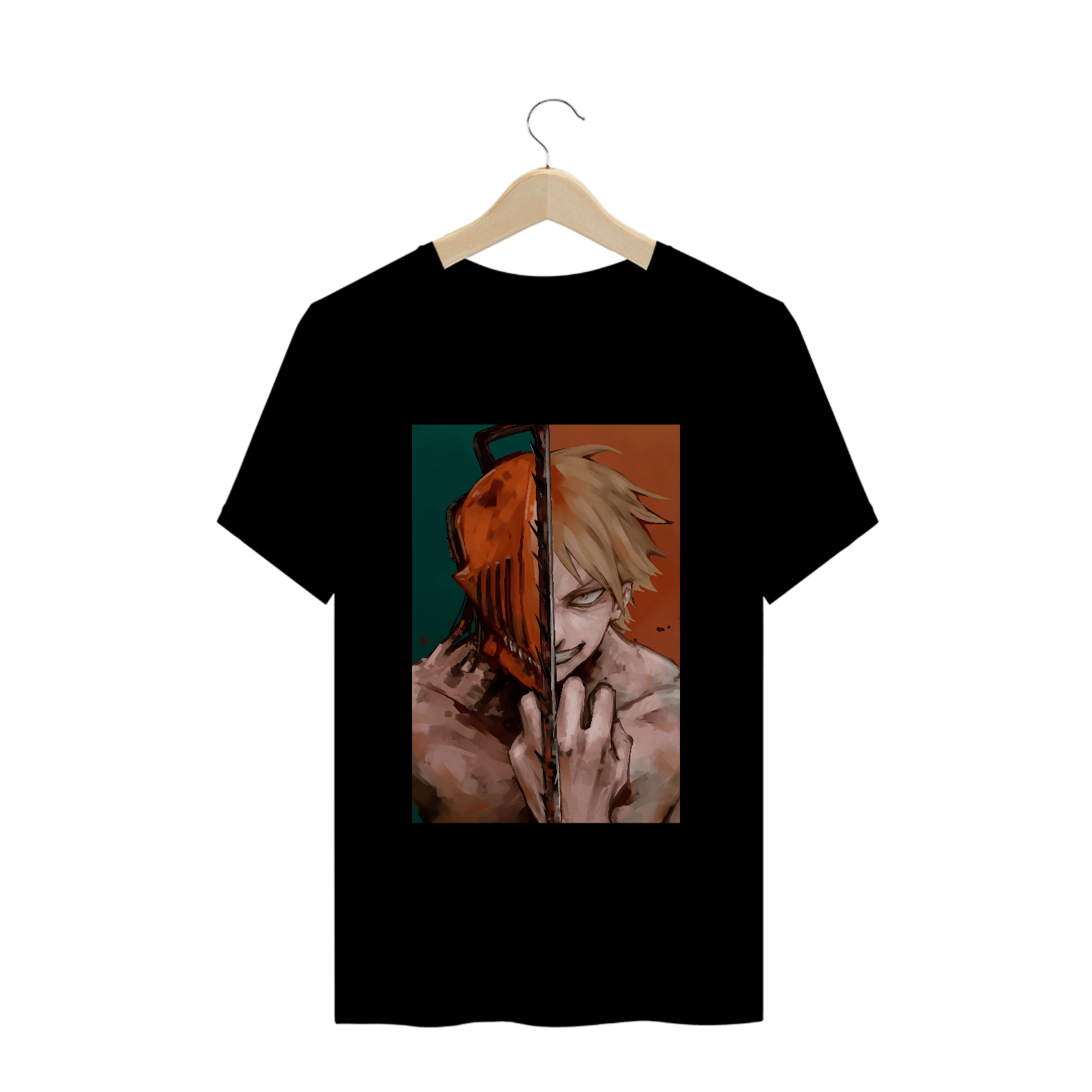 Camiseta Chainsaw Man Denji - Tecido Prime