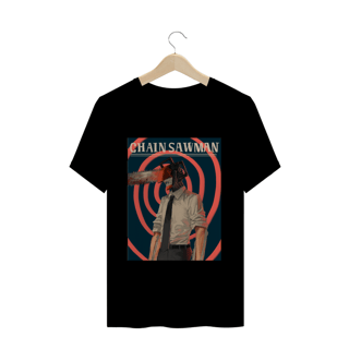 Nome do produto Camiseta Chainsaw Man Espiral - Tecido Prime
