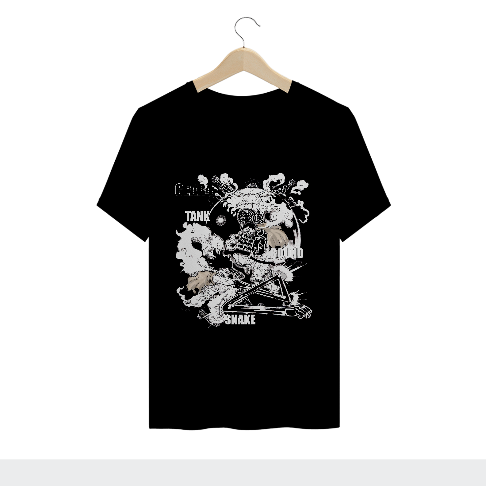 Camiseta Gear4 Luffy One Piece - Tecido Prime