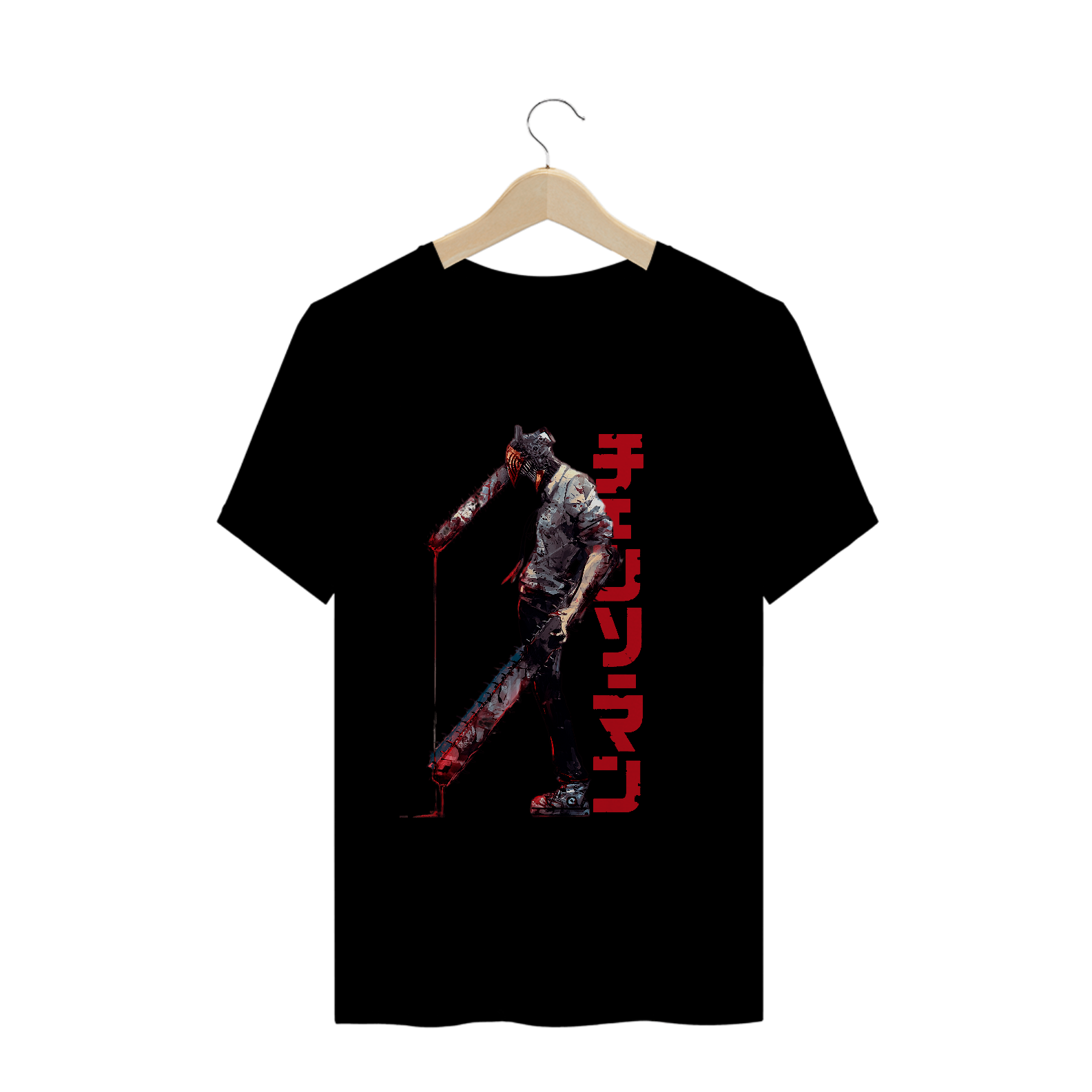 Camiseta Chainsaw Man Denji - Tecido Quality