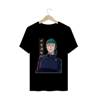Nome do produto Camiseta Maki Jujutsu Kaisen - Tecido Classic