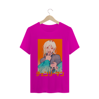 Nome do produto Camiseta Power Chainsaw Man - Tecido Quality