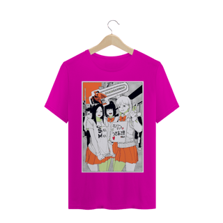 Nome do produto Camiseta Chainsaw Man Estilo Mangá Colegial - Tecido Quality
