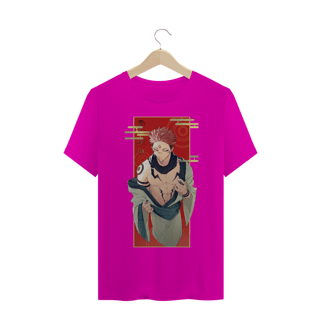 Nome do produto Camiseta Yuji Itadori Sukuna Jujutsu Kaisen - Tecido Quality