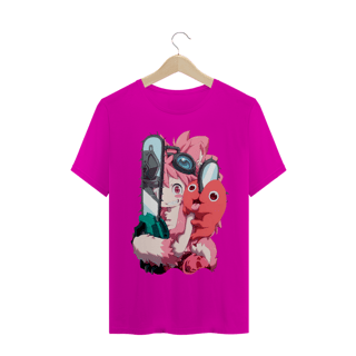 Nome do produto Camiseta Made in Abyss e Pochita - Tecido Quality