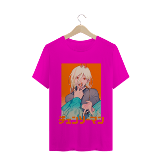 Nome do produto Camiseta Power Chainsaw Man - Tecido Classic