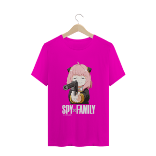 Nome do produto Camiseta Anya Spy x Family Letra Branca - Tecido Classic