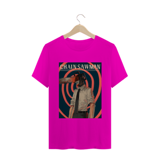 Nome do produto Camiseta Chainsaw Man Espiral - Tecido Classic