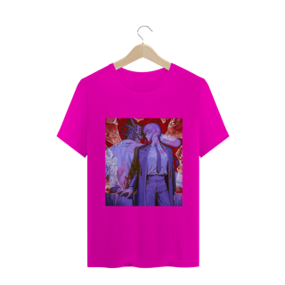 Nome do produto Camiseta Chainsaw Man Makima e Denji - Tecido Classic