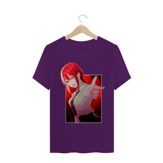 Nome do produto Camiseta Makima Chainsaw Man - Tecido Classic